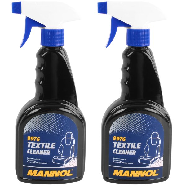 2x MANNOL Textile Cleaner, 500 mL