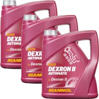3x MANNOL Automatiköl ATF Dexron II 2 Servoöl...