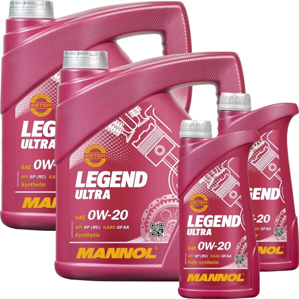 MANNOL Legend Ultra 0W-20, 10L