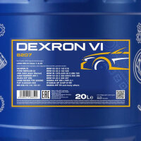 2x MANNOL Dexron VI, 20L