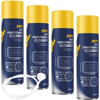 4x MANNOL Klimaanlagenreiniger, 520 ml