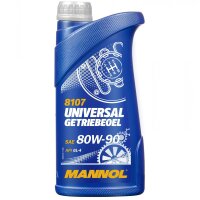 5x MANNOL Universal Getriebeöl 80W-90 API GL 4, 1L
