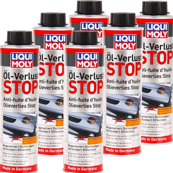 6x LIQUI MOLY Öl-Verlust Stop, 300 ml