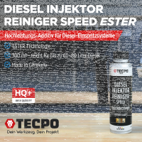 3x TECPO Diesel SPEED Injektor Reiniger Ester, 300 ml