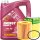 MANN-FILTER Ölfilter + MANNOL Energy Combi LL 5W-30, 5 Liter
