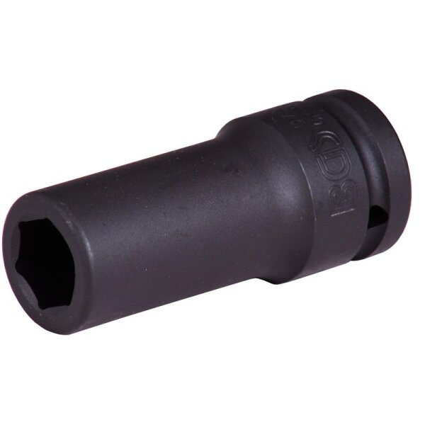 BGS Kraft-Steckschlüssel-Einsatz Sechskant, tief | Antrieb Innenvierkant 20mm (3/4") | SW 19mm