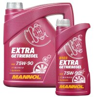 MANNOL Extra Getriebeoel 5L 75W-90 GL 4/GL 5 LS