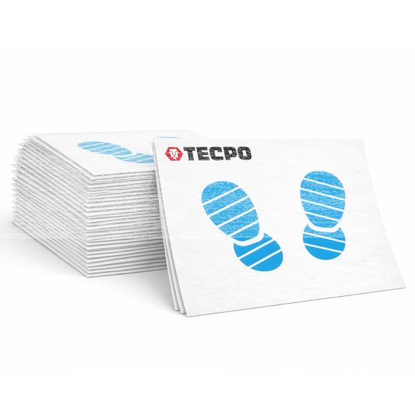 TECPO Einweg-Fußmatte, 38x50 cm, 1000 Stück