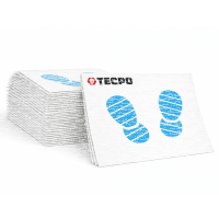 TECPO Einweg-Fußmatte, 38x50 cm, 1000 Stück