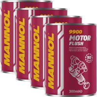 4x MANNOL Motor Flush Oiladditiv 350mL