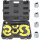 TECPO Federspanner-Satz mit 3 Backenpaaren + BGS Federbein-Einsatz-Satz, 4-tlg.