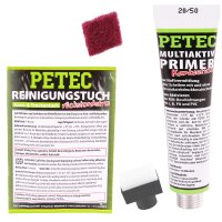 PETEC Scheibenkleber-Set 310 ml Kartusche + BGS Scheibendraht