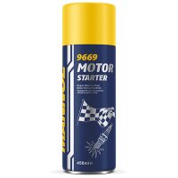 5x MANNOL 9669 Motor Starter, 450 ml