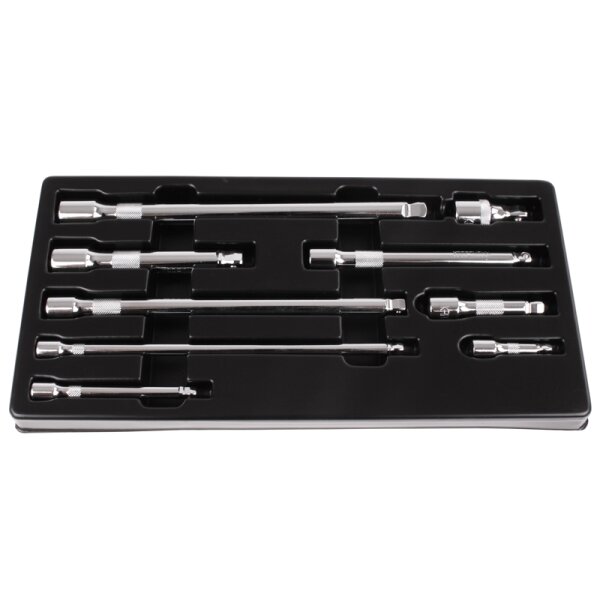 BGS Kippverlängerungs-Satz | 6,3 mm (1/4") / 10 mm (3/8") / 12,5 mm (1/2") | 9-tlg.