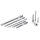 BGS Kippverlängerungs-Satz | 6,3 mm (1/4") / 10 mm (3/8") / 12,5 mm (1/2") | 9-tlg.