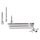 BGS Kippverlängerungs-Satz | 6,3 mm (1/4") / 10 mm (3/8") / 12,5 mm (1/2") | 9-tlg.