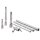 BGS Kippverlängerungs-Satz | 6,3 mm (1/4") / 10 mm (3/8") / 12,5 mm (1/2") | 9-tlg.