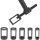 TECPO Universal Ventilfederspanner-Satz, 16-30 mm + Hochtemperatur Silikon Dichtung HSD 30 schwarz 200 ml