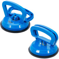 TECPO Windschutzscheibe-Reparaturset + 2x BGS Gummisauger + 2x Scheibenkleber MS-Polymer, 290 ml