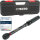 TECPO Drehmomentschlüssel, 1/4 Antrieb, 5 - 25 Nm + 6x Adapter