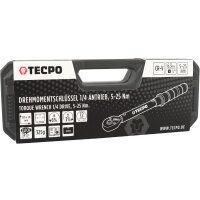 TECPO Drehmomentschlüssel 1/4" 5-25 Nm + 3/8" 10-60 Nm + 1/2" 60-330 Nm