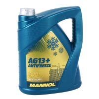 2x5 Liter Mannol Advanced Kühlerfrostschutz AG13+...