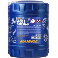 2x MANNOL Antifreeze AG11 Kühlerfrostschutz (-...