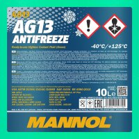 MANNOL Antifreeze AG13 - 40°C, 2x 10 Liter, Grün
