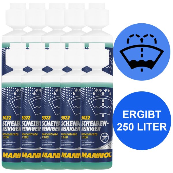 MANNOL Scheiben Reiniger Konzentrat 1:100 Autoglas
