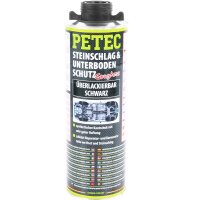 BGS Druckluft-Unterbodenschutz-Pistole + PETEC Steinschlag- & Unterbodenschutz schwarz, 2L