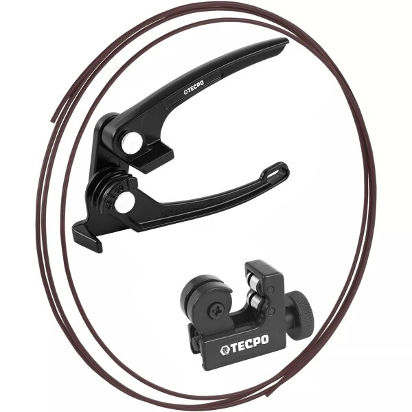 Stahl Bremsleitung 5m, DIN 4.75 mm - 3/16 + Schneider + Biegezange