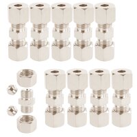 Stahl Bremsleitung 5m, DIN 4.75 mm - 3/16" Zoll + Schnellverbinder ohne Bördeln