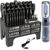TECPO Schraubendreher- und Bit Set 100-tlg. +...