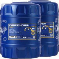 2x MANNOL Defender 10W-40 Motoröl API SN, 20L