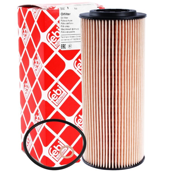 FEBI BILSTEIN Ölfilter +  MANNOL Energy Combi LL 5W-30, 6 Liter