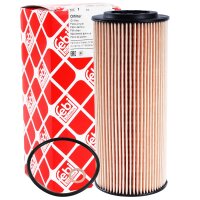 FEBI BILSTEIN Ölfilter +  MANNOL Energy Combi LL 5W-30, 6 Liter