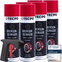 6x TECPO Bremsenreiniger Universal Reiniger, 500 ml +...