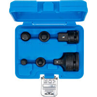 TECPO Kraft-Bit-Einsatz-Satz | T20-T80 | 10-tlg. + Kraft-Adapter-Satz | 6-tlg.