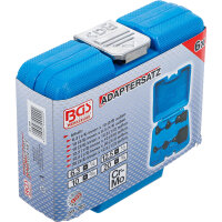 TECPO Kraft-Bit-Einsatz-Satz | T20-T80 | 10-tlg. + Kraft-Adapter-Satz | 6-tlg.