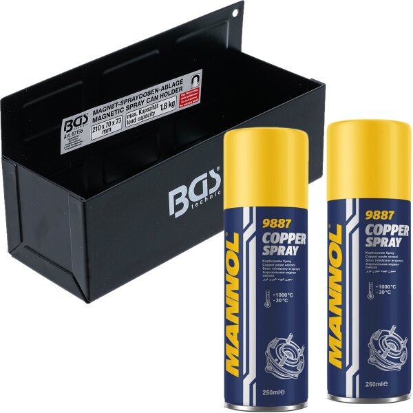 MANNOL Bremspaste + Rostlöser mit Magnethalter