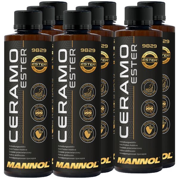 8x MANNOL Ceramo Ester, 250mL