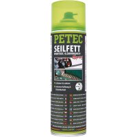 2x PETEC Seilfett, Drahtseil- & Zahnradfett Spray,...
