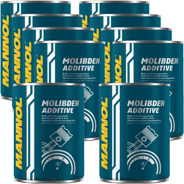 10x MANNOL Molibden Additive, 300 ml
