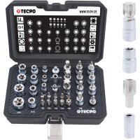 TECPO Außen und Innentorx Nüsse Bit Satz + BGS Ratsche 3/8"