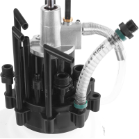 TECPO Getriebeöl-Einfüllgerät, Öleinfüllgerät 7.5 L, 15 Adapter + MANNOL  ATF Servoöl, Dexron III, 4 Liter