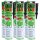 6x PETEC K&D Karosserie Klebe- und Dichtmasse schwarz, 310 ml