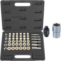 TECPO Reparatursatz für Öl-Ablass-Gewinde,...