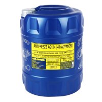 2x MANNOL Kühlerfrostschutz Gelb AG13+ ,20L + DIN61...