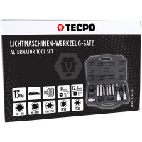 VALEO Generatorfreilauf + TECPO Lichtmaschinen Werkzeug Satz 13-tlg.