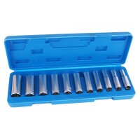 TECPO Steckschlüssel Satz 1/4, 3/8, 1/2, 4-24 mm
